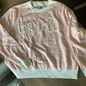 Queen of Sparkles Bride Sweater